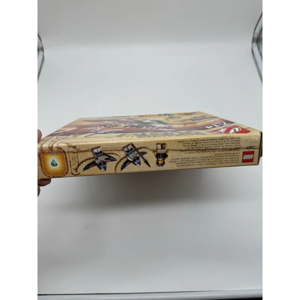 LEGO Pharaohs Quest Flying Mummy Attack 7307 Jake Raines Biplane Set New Sealed